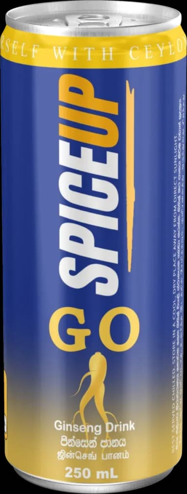 SPICEUP GO ginseng drink can